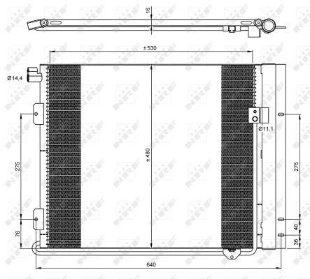 Condenser, air conditioning (35933)