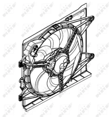 Fan, engine cooling (47598)