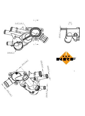 Thermostat, coolant (725145)