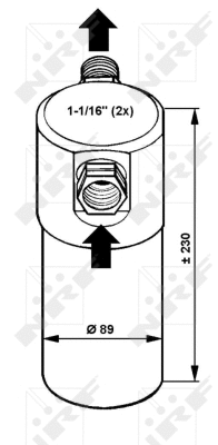 Dryer, air conditioning (33083)