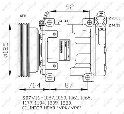 Compressor, air conditioning