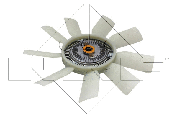 Clutch, radiator fan