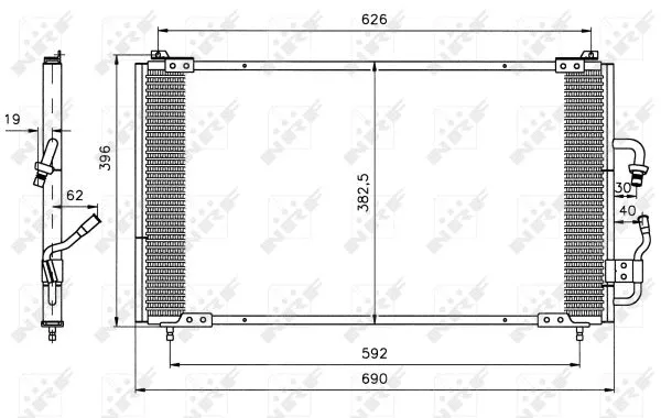 Condenser, air conditioning (35153)