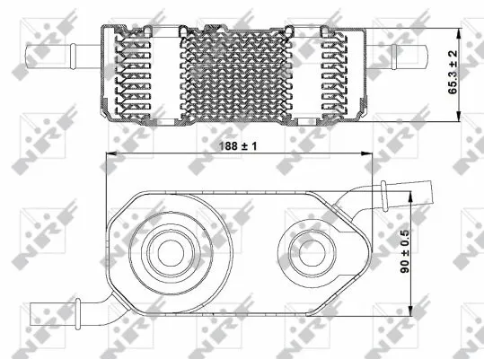 Oil Cooler, automatic transmission