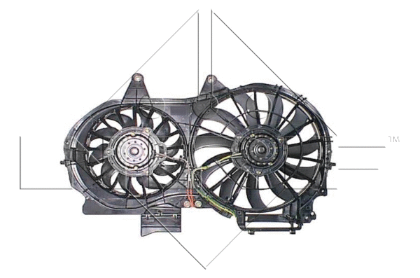 Fan, engine cooling (47205)