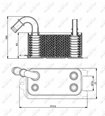 Oil Cooler, automatic transmission