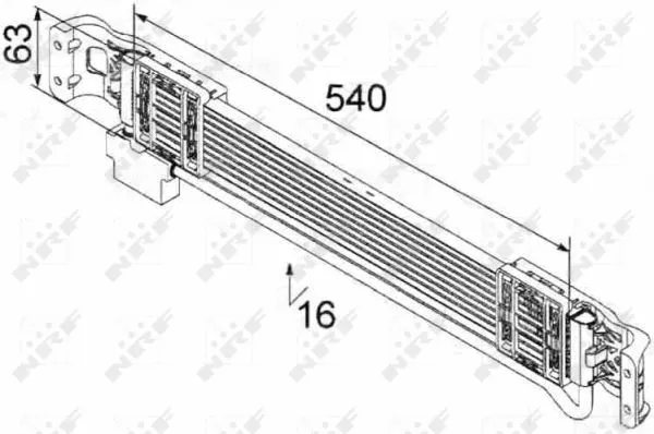 Oil Cooler, automatic transmission