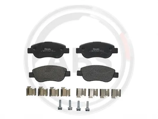 Brake Pad Set, disc brake (P68049)