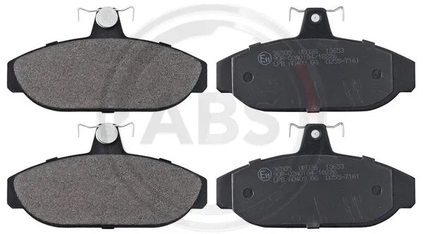 Brake Pad Set, disc brake (36505)