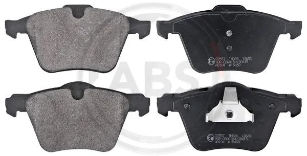 Brake Pad Set, disc brake (37557)