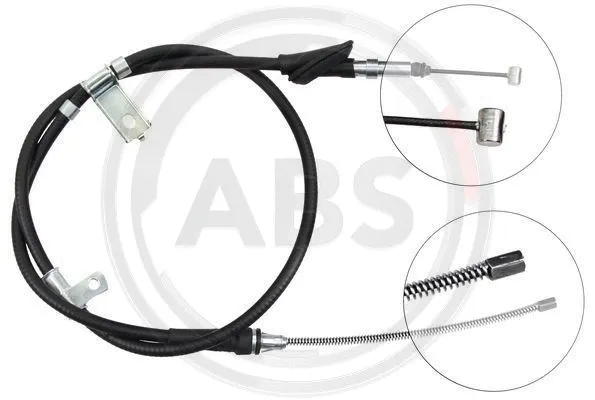 Cable Pull, parking brake (K17128)