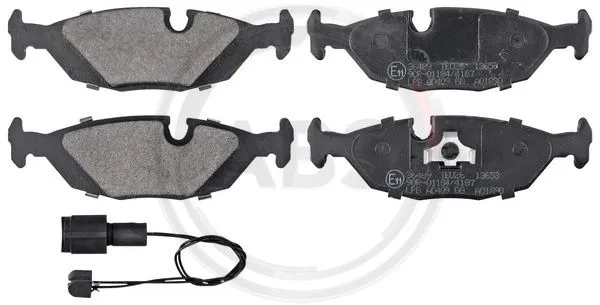 Brake Pad Set, disc brake (36489)