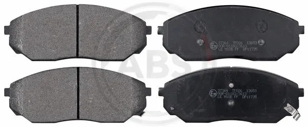 Brake Pad Set, disc brake (37364)