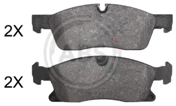 Brake Pad Set, disc brake (37938)