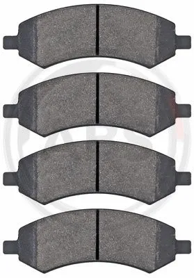Brake Pad Set, disc brake (37861)