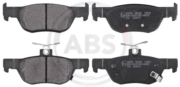 Brake Pad Set, disc brake (35304)
