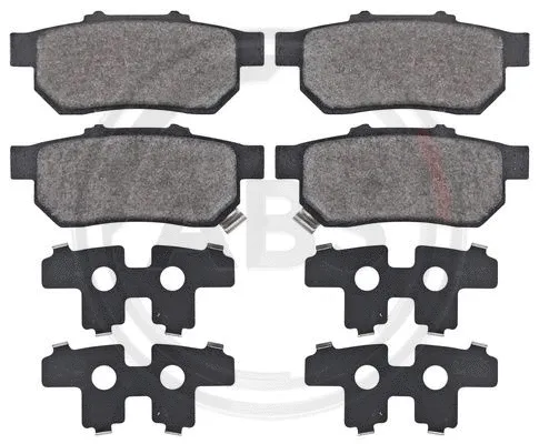 Brake Pad Set, disc brake (36870)