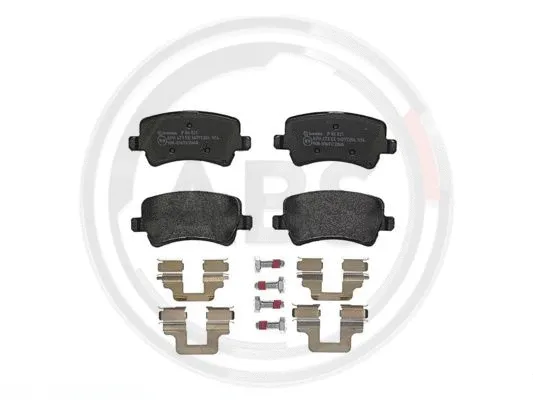 Brake Pad Set, disc brake (P86021)