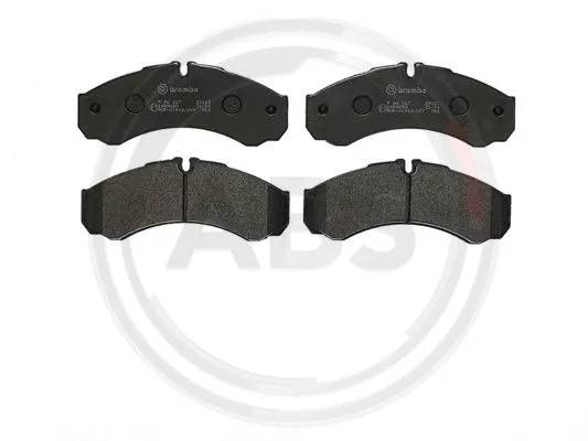Brake Pad Set, disc brake (PA6017)