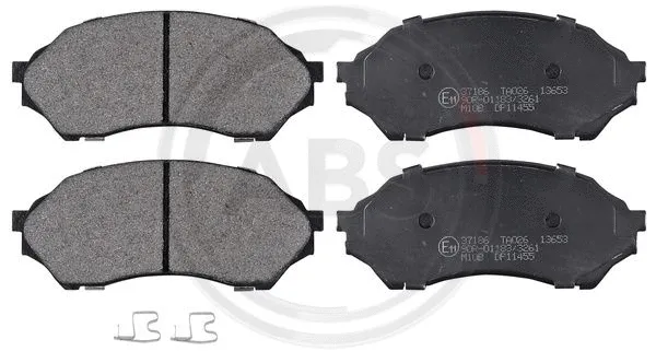 Brake Pad Set, disc brake (37186)