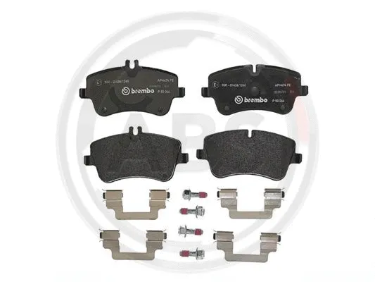 Brake Pad Set, disc brake (P50046)