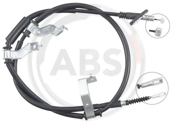 Cable Pull, parking brake (K19806)