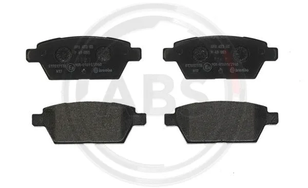 Brake Pad Set, disc brake (P49051)