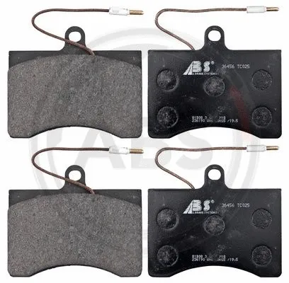 Brake Pad Set, disc brake (36456)