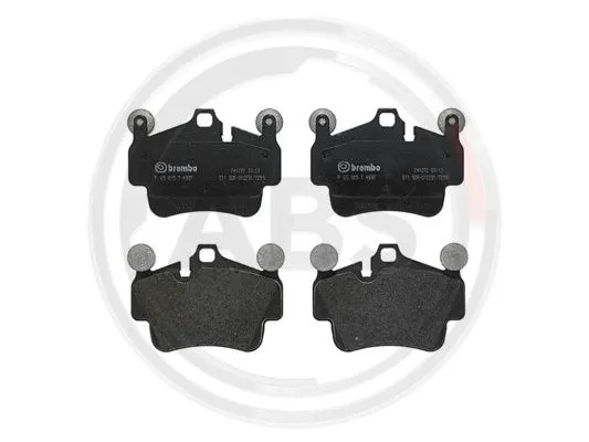Brake Pad Set, disc brake (P65015)