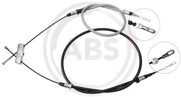 Cable Pull, parking brake (K12018)