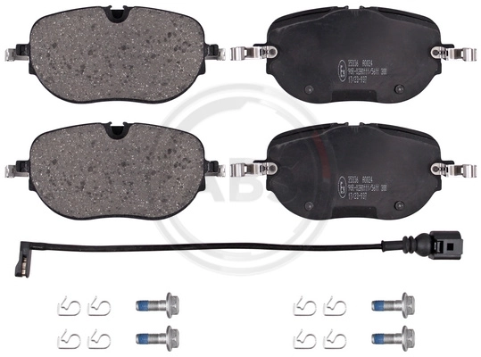 Brake Pad Set, disc brake (35336)