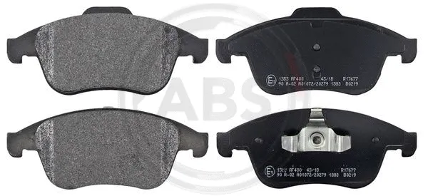 Brake Pad Set, disc brake (37749)