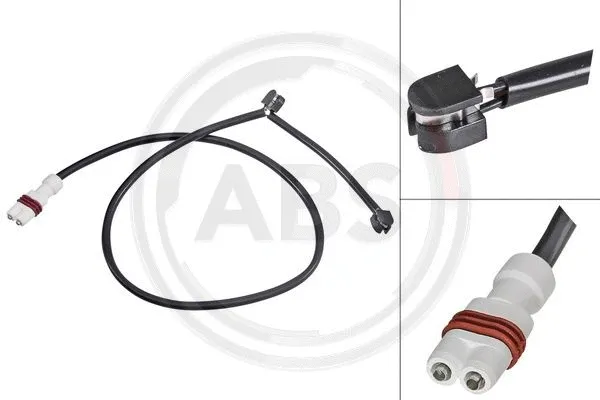 Warning Contact, brake pad wear (39546)