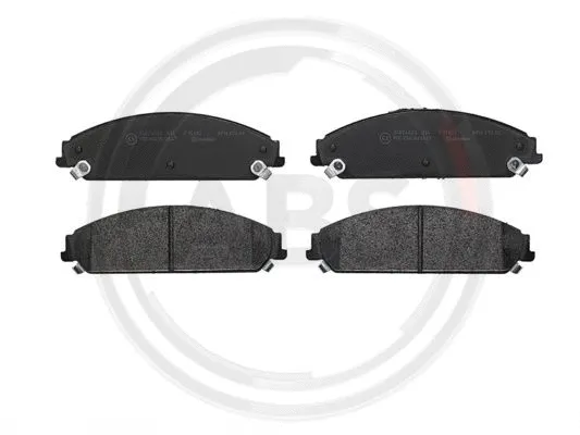 Brake Pad Set, disc brake (P11017)