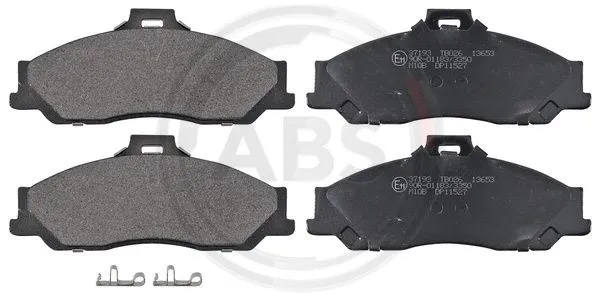 Brake Pad Set, disc brake (37193)