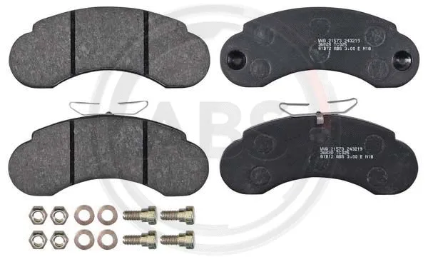Brake Pad Set, disc brake (36828)