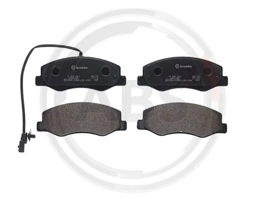 Brake Pad Set, disc brake (P68061)