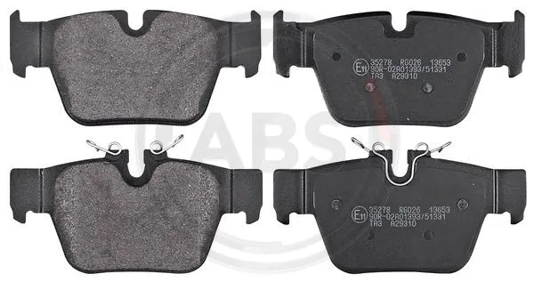 Brake Pad Set, disc brake (35278)