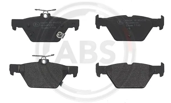 Brake Pad Set, disc brake (P78026)