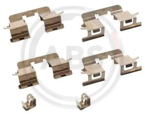 Accessory Kit, disc brake pad (1290Q)