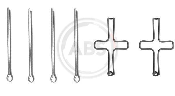 Accessory Kit, disc brake pad (1099Q)