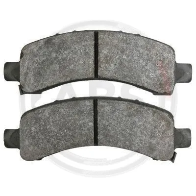 Brake Pad Set, disc brake (38974)