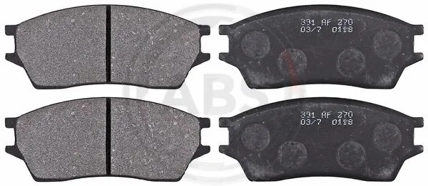 Brake Pad Set, disc brake (36641)