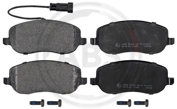 Brake Pad Set, disc brake (37495)