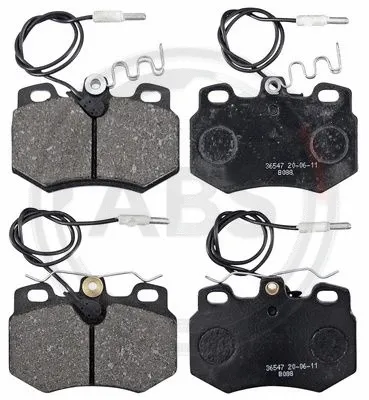 Brake Pad Set, disc brake (36547)