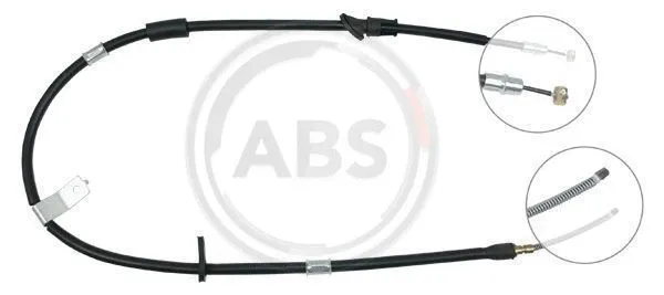 Cable Pull, parking brake (K14047)