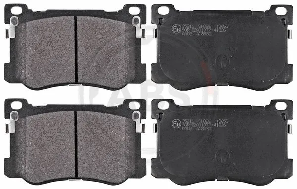 Brake Pad Set, disc brake (35211)