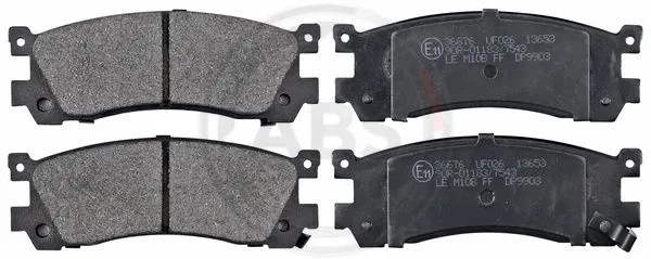 Brake Pad Set, disc brake (36676)