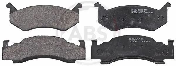 Brake Pad Set, disc brake (38086)