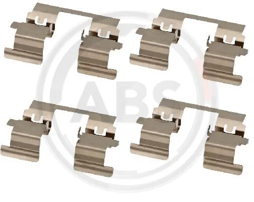 Accessory Kit, disc brake pad (2008Q)